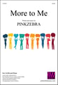 More to Me SATB choral sheet music cover